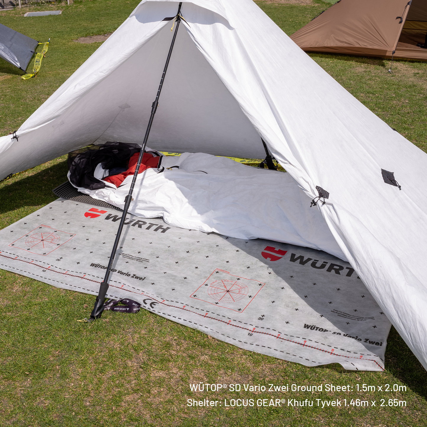 WURTH x Alpine Logic WÜTOP® SD Vario Zwei Ground Sheet